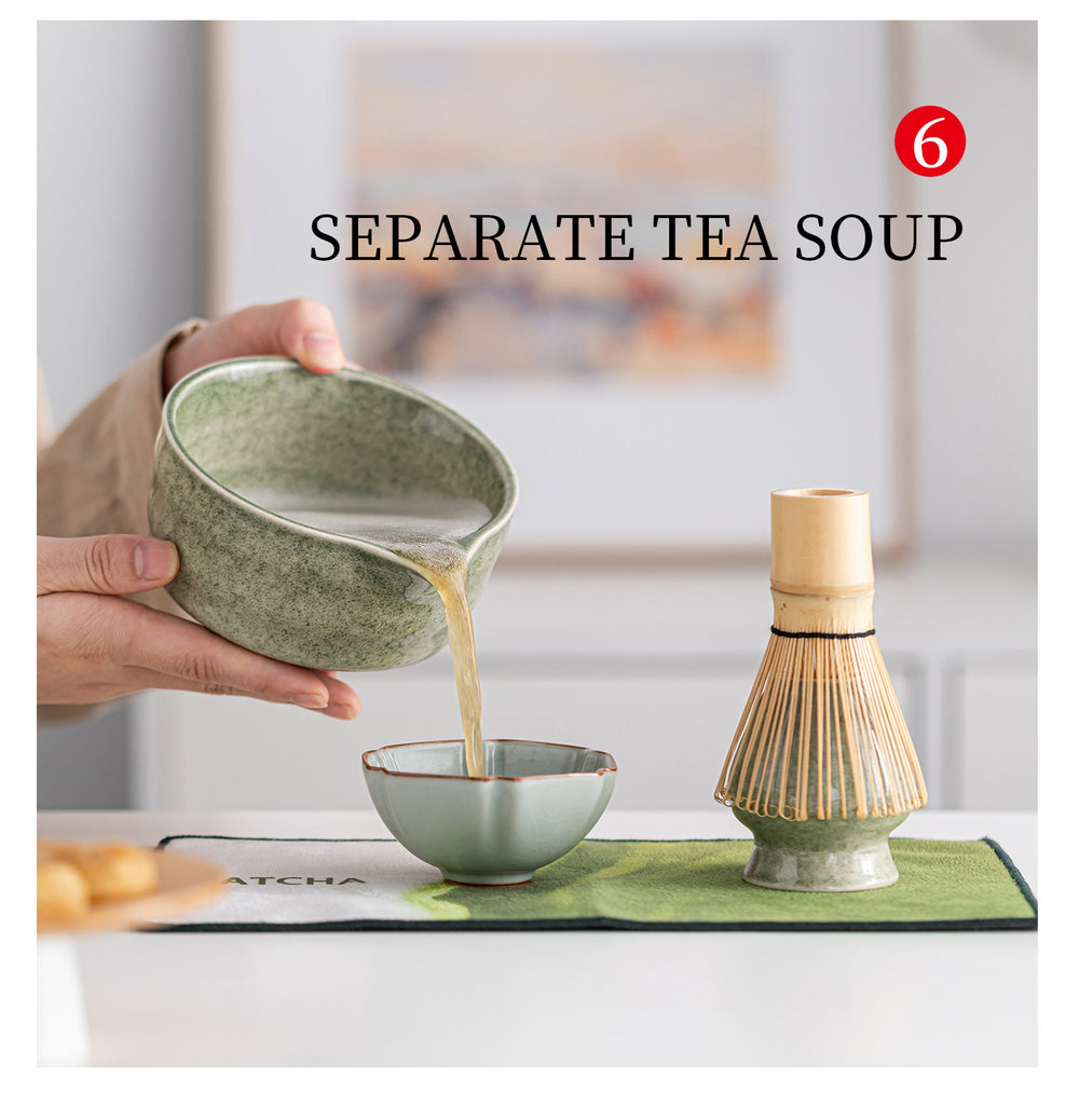 Song Ceremony 8-Piece Set - tea pouring steps
