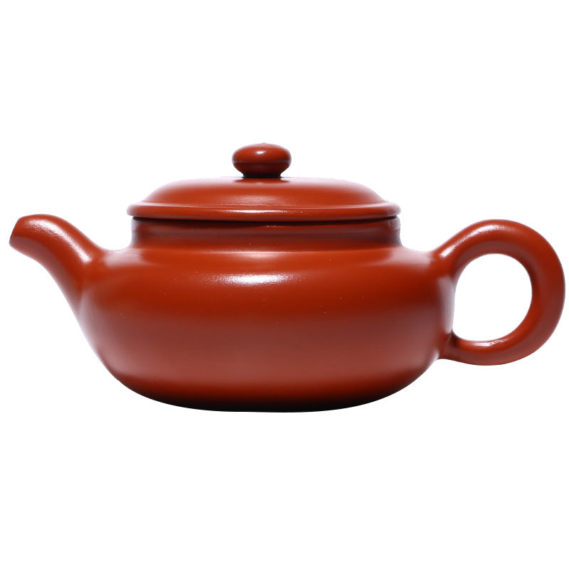 Zisha Teapot Purple Clay (Zini) - white background alternate